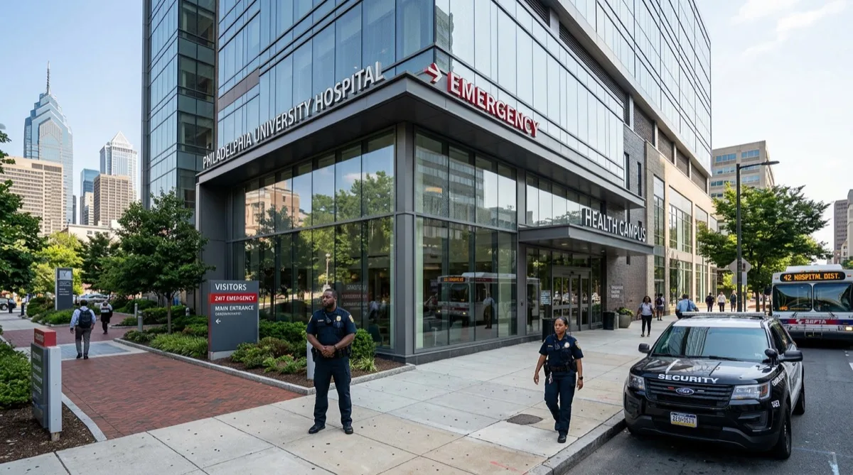 Hospital blast mitigation film Philadelphia Hospital building blast protection window film in Philadelphia