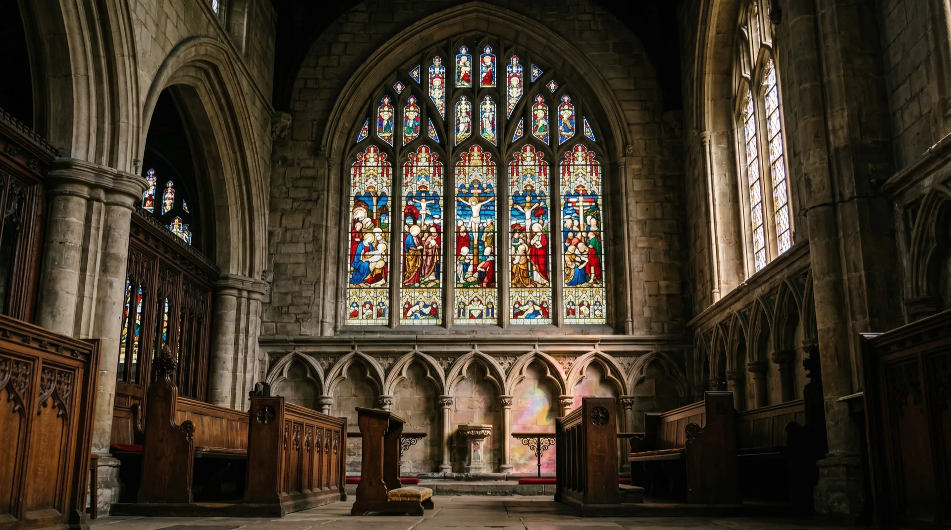 UV conservation film for historic Philadelphia church stained glass protection