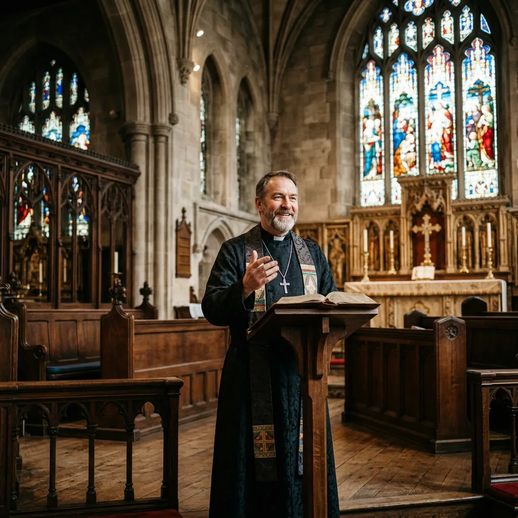 Pastor at a historic Episcopal church in Old City Philadelphia