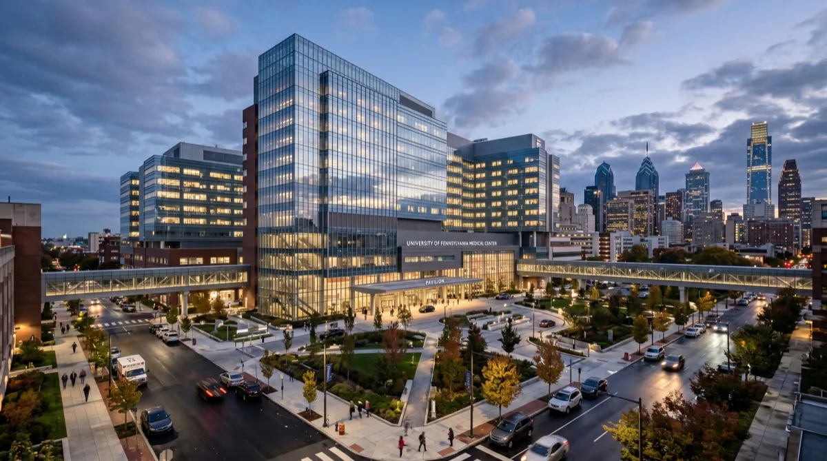 Energy efficiency window film on Philadelphia healthcare facility glass Energy efficiency window film on Philadelphia healthcare facility glass