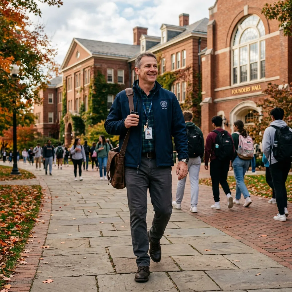James K., University Facilities Manager James K., University Facilities Manager